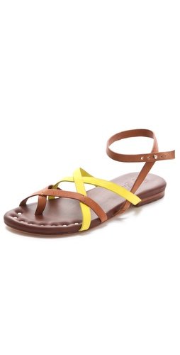 Punch up your vacation wares with a pop of neon yellow — this crisscross-meets-ankle strap sandal is sleek and quirky and makes quite a Summer statement.
Matt Bernson Jack Two-Tone Strappy Flat Sandals ($160)
Punch up your vacation wares with a pop of neon yellow — this crisscross-meets-ankle strap sandal is sleek and quirky and makes quite a Summer statement.
Matt Bernson Jack Two-Tone Strappy Flat Sandals ($160)