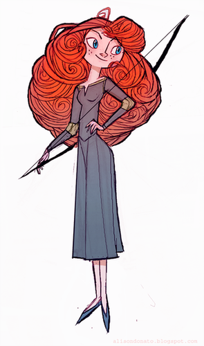 Animated Merida Animated Merida