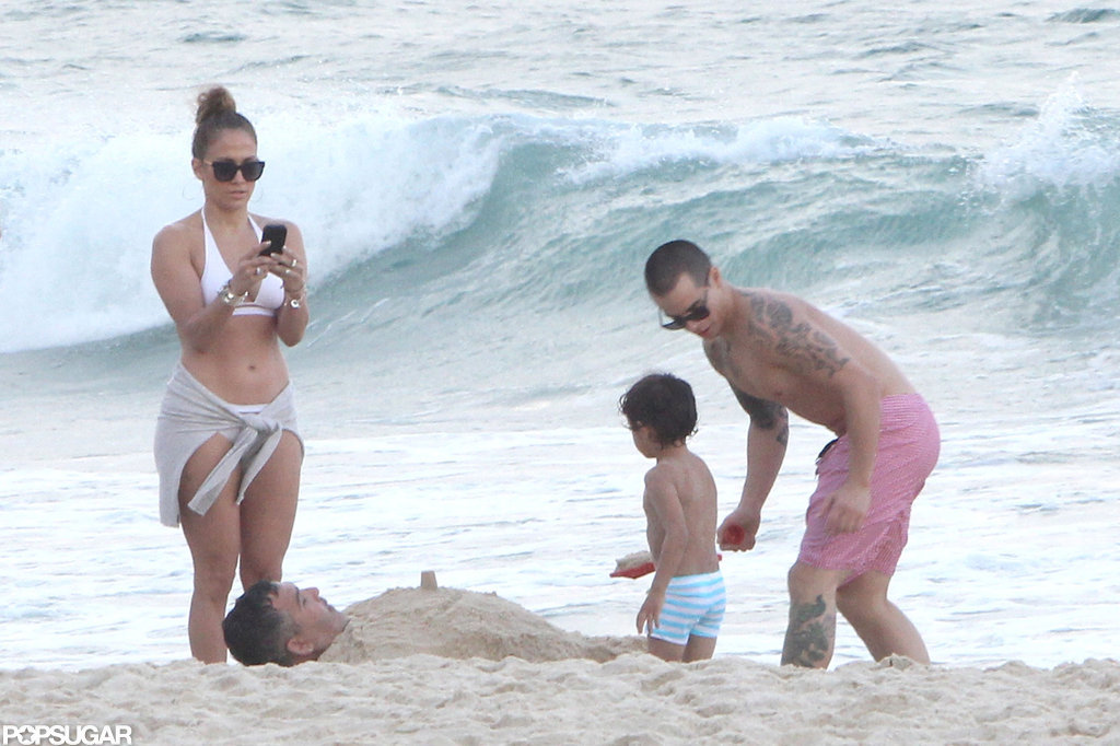 J Lo Breaks From Tour For a Bikini-Filled Afternoon With Casper J Lo Breaks From Tour For a Bikini-Filled Afternoon With Casper
