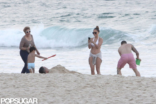 J Lo Breaks From Tour For a Bikini-Filled Afternoon With Casper J Lo Breaks From Tour For a Bikini-Filled Afternoon With Casper