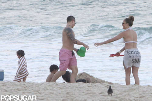 J Lo Breaks From Tour For a Bikini-Filled Afternoon With Casper J Lo Breaks From Tour For a Bikini-Filled Afternoon With Casper