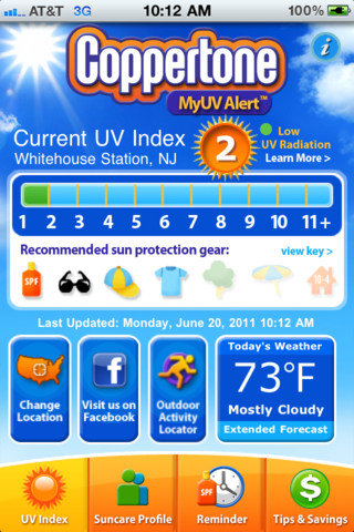 Coppertone MyUVAlert (Free) Coppertone MyUVAlert (Free)