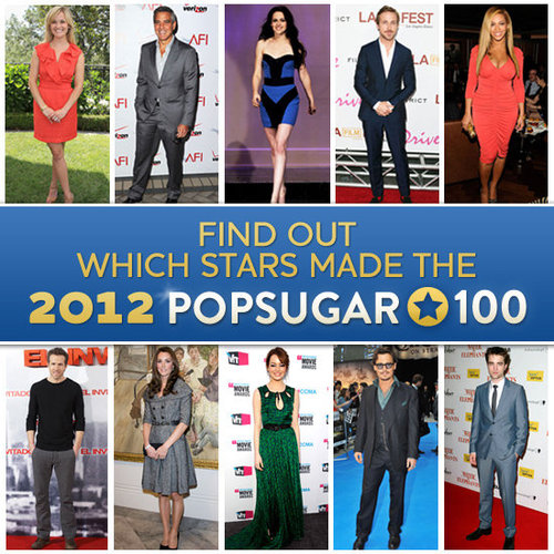 2012 PopSugar 100 Announcement