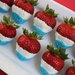 Red, White, and Blue Strawberries