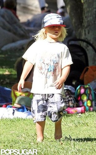 Zuma Rossdale sported a tee from Junk Food as he hung out in LA with his family.
Zuma Rossdale sported a tee from Junk Food as he hung out in LA with his family.