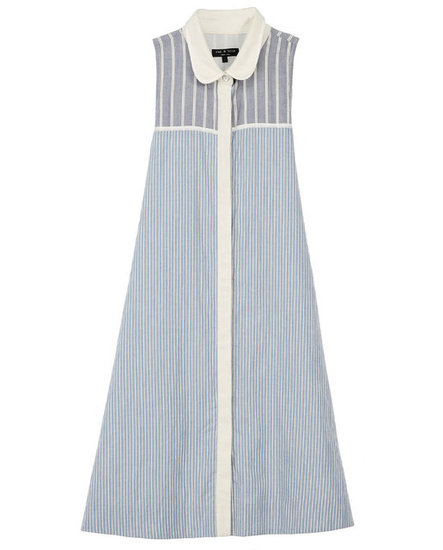 Instead of opting for a more traditional LWD, we fell in love with this lightly striped shirtdress for a more unique approach the the everyday silhouette.
Rag & Bone London Dress ($350)
Instead of opting for a more traditional LWD, we fell in love with this lightly striped shirtdress for a more unique approach the the everyday silhouette.
Rag & Bone London Dress ($350)