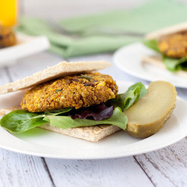 Curry Quinoa Burger Recipe