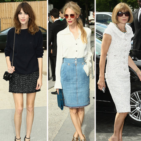 Paris Couture Fall 2012 Fashion Week Best Dressed Brits