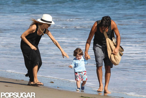 Rachel Zoe and a friend helped Skyler while taking a beach walk in Malibu.
Rachel Zoe and a friend helped Skyler while taking a beach walk in Malibu.