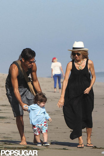 Rachel Zoe and a friend took Skyler to the beach in Malibu.
Rachel Zoe and a friend took Skyler to the beach in Malibu.