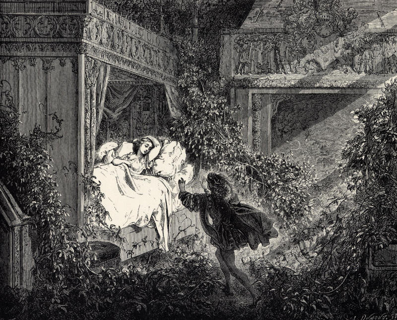 The Beauty Sleeping in the Wood, 1697 The Beauty Sleeping in the Wood, 1697