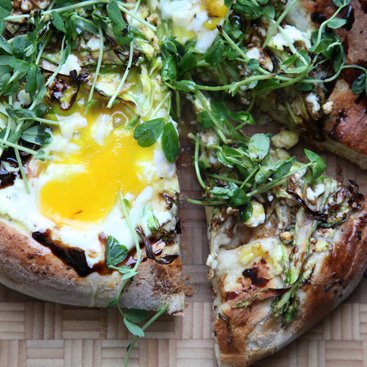 Asparagus Pizza With Goat Cheese Recipe Asparagus Pizza With Goat Cheese Recipe