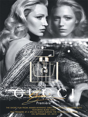 Blake Lively is the face of Gucci's new fragrance Première.
Blake Lively is the face of Gucci's new fragrance Première.