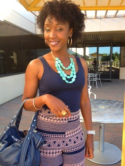 The Turquoise Necklace Was Fun