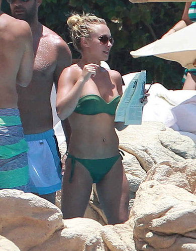 Hayden Panettiere vacationed with friends in July 2012 in Mexico.
Hayden Panettiere vacationed with friends in July 2012 in Mexico.