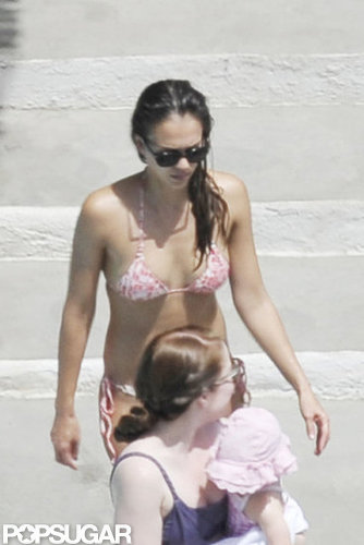 Jessica Alba Puts Her Bikini Body on Display During Pool Time in Italy Jessica Alba Puts Her Bikini Body on Display During Pool Time in Italy