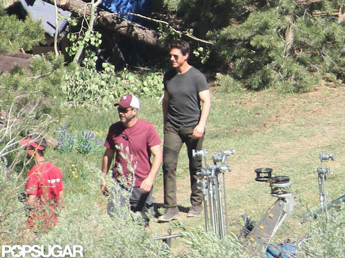 Tom Cruise walked through a field on the set of Oblivion in June Lake, CA.
Tom Cruise walked through a field on the set of Oblivion in June Lake, CA.