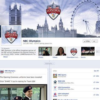 NBC 2012 Olympics on Facebook