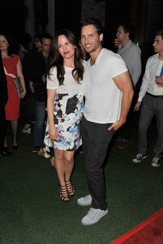 Peter Facinelli linked up with Elizabeth Reaser at the Breaking Dawn Part 2 party at Comic-Con.
Peter Facinelli linked up with Elizabeth Reaser at the Breaking Dawn Part 2 party at Comic-Con.