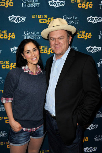 Sarah Silverman and John C. Reilly posed at Comic-Con.
Sarah Silverman and John C. Reilly posed at Comic-Con.
