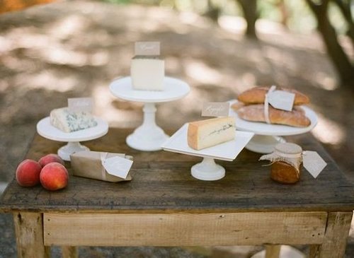 A Cheese Spread
Photo by Michael and Anna Costa via Style Me Pretty
A Cheese Spread
Photo by Michael and Anna Costa via Style Me Pretty