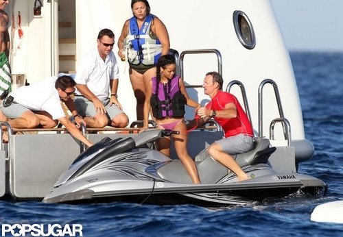 Bikini-Clad Rihanna Lets Loose on a Luxury Cruise Bikini-Clad Rihanna Lets Loose on a Luxury Cruise