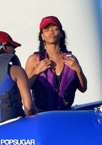 Bikini-Clad Rihanna Lets Loose on a Luxury Cruise Bikini-Clad Rihanna Lets Loose on a Luxury Cruise