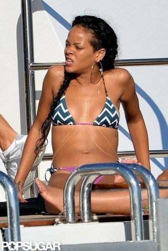 Bikini-Clad Rihanna Lets Loose on a Luxury Cruise Bikini-Clad Rihanna Lets Loose on a Luxury Cruise
