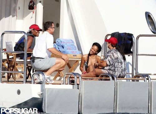 Bikini-Clad Rihanna Lets Loose on a Luxury Cruise Bikini-Clad Rihanna Lets Loose on a Luxury Cruise