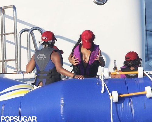 Bikini-Clad Rihanna Lets Loose on a Luxury Cruise Bikini-Clad Rihanna Lets Loose on a Luxury Cruise