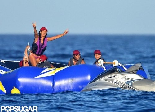 Bikini-Clad Rihanna Lets Loose on a Luxury Cruise Bikini-Clad Rihanna Lets Loose on a Luxury Cruise