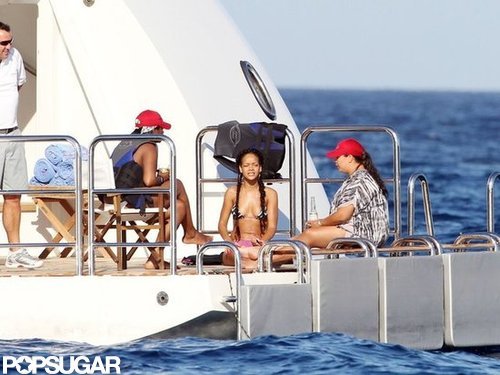 Bikini-Clad Rihanna Lets Loose on a Luxury Cruise Bikini-Clad Rihanna Lets Loose on a Luxury Cruise