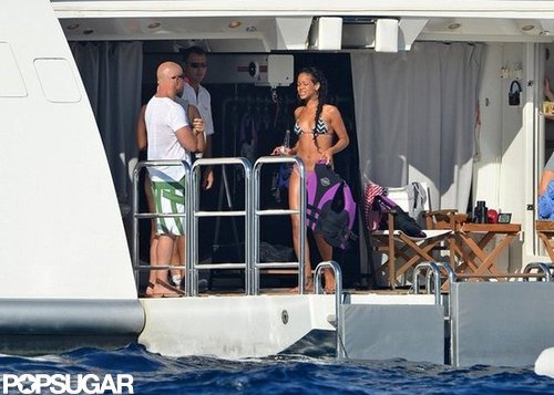 Bikini-Clad Rihanna Lets Loose on a Luxury Cruise Bikini-Clad Rihanna Lets Loose on a Luxury Cruise