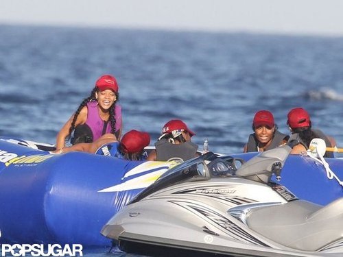 Bikini-Clad Rihanna Lets Loose on a Luxury Cruise Bikini-Clad Rihanna Lets Loose on a Luxury Cruise