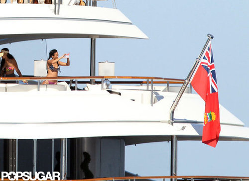 Bikini-Clad Rihanna Lets Loose on a Luxury Cruise Bikini-Clad Rihanna Lets Loose on a Luxury Cruise