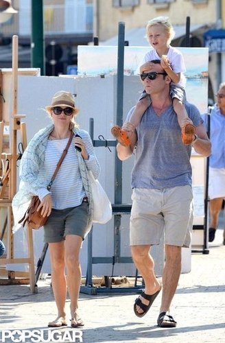 Naomi Watts and Liev Schreiber spent a day walking around the South of France.
Naomi Watts and Liev Schreiber spent a day walking around the South of France.