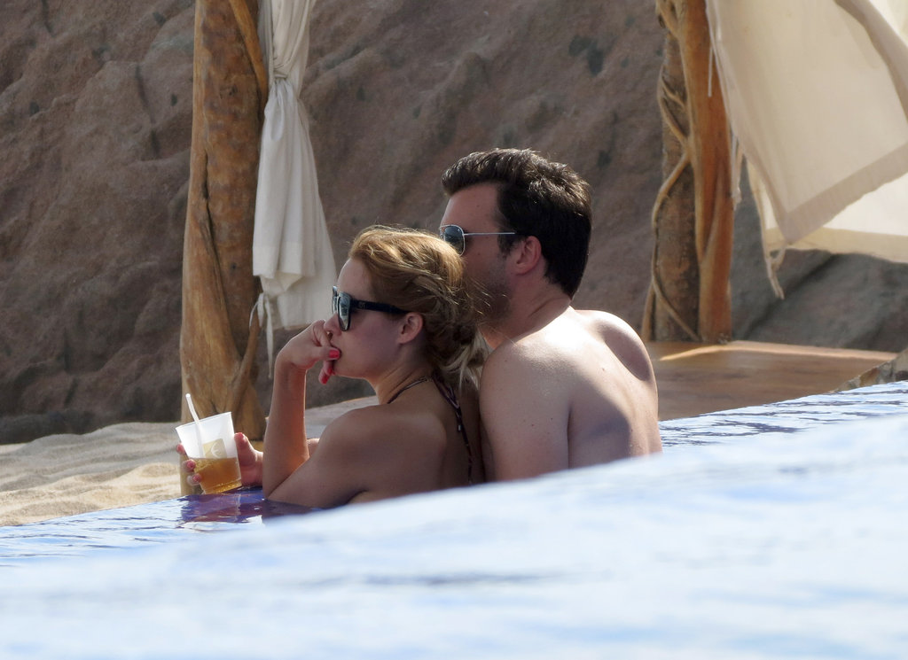 Lauren Conrad showed PDA poolside with William Tell while on a Cabo getaway in July 2012.
Lauren Conrad showed PDA poolside with William Tell while on a Cabo getaway in July 2012.