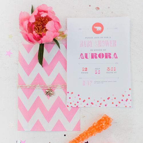 Pink and Gold Baby Shower
