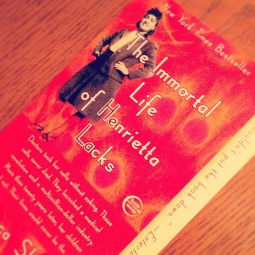 Letashy says this about The Immortal Life of Henrietta Lacks: "Bought this for my dad for his bday, but kinda wanting to steal it back and read it myself!"
Letashy says this about The Immortal Life of Henrietta Lacks: "Bought this for my dad for his bday, but kinda wanting to steal it back and read it myself!"