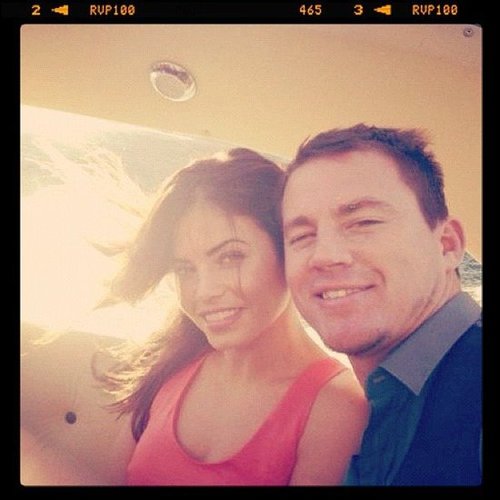 Channing Tatum and Jenna Dewan-Tatum shared a photo from their time on George Clooney's boat in Italy in July.
Source: Instagram user channingtatumunwrapped
Channing Tatum and Jenna Dewan-Tatum shared a photo from their time on George Clooney's boat in Italy in July.
Source: Instagram user channingtatumunwrapped