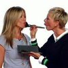 Ellen DeGeneres Gives Jennifer Aniston a Makeover