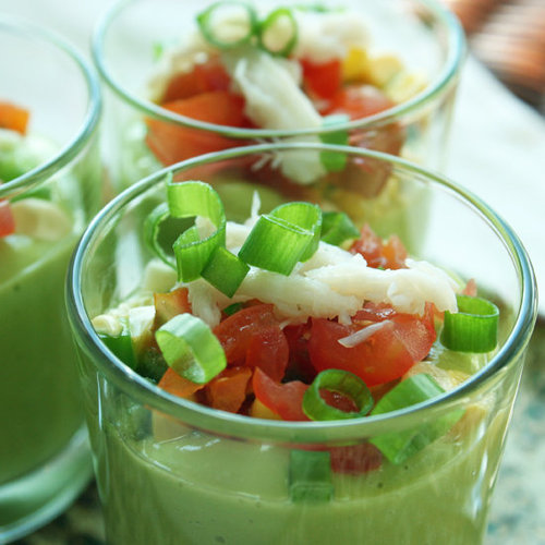 Chilled Corn and Avocado Soup