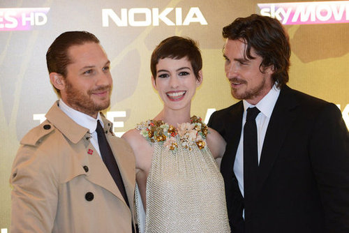 The Dark Knight Rises Stars Get Stylish For Their London Premiere The Dark Knight Rises Stars Get Stylish For Their London Premiere