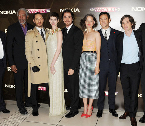 The Dark Knight Rises Stars Get Stylish For Their London Premiere The Dark Knight Rises Stars Get Stylish For Their London Premiere