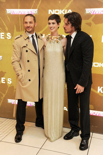 The Dark Knight Rises Stars Get Stylish For Their London Premiere The Dark Knight Rises Stars Get Stylish For Their London Premiere