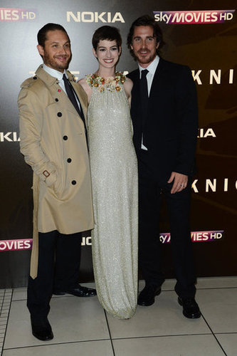 The Dark Knight Rises Stars Get Stylish For Their London Premiere The Dark Knight Rises Stars Get Stylish For Their London Premiere