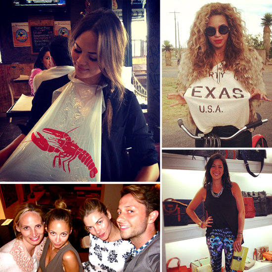 Pictures of Celebrities and Models on Twitter July 19, 2012