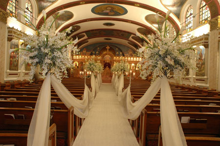 Tulle Wedding Decorations on Wedding   Church Wedding Decorations   Church Wedding Decorations