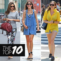Top Ten Best Dressed Celebrities of the Week Featuring Miranda Kerr, Alexa Chung, Anne Hathaway & More!