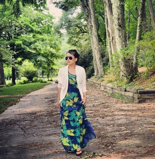 Summer Floral Maxi Dress
